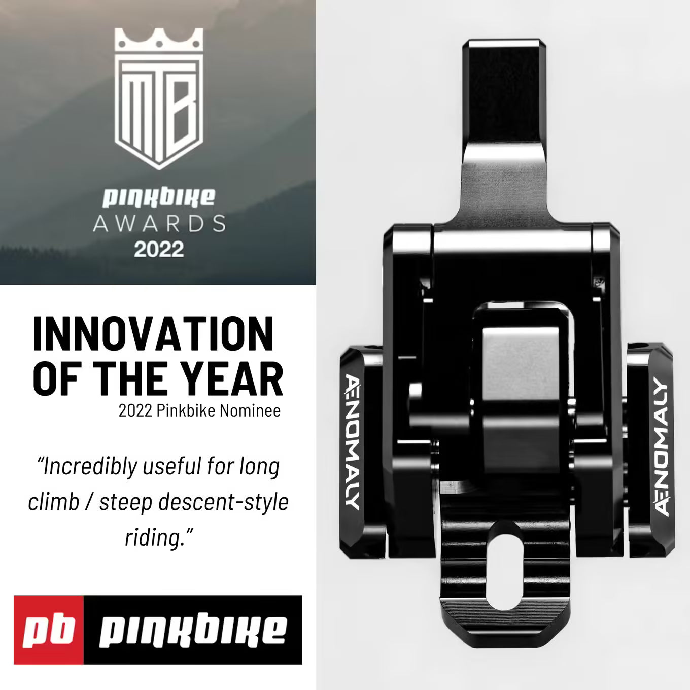 Chariot de Selle Inclinable Aenomaly Switchgrade 2.0 EVO