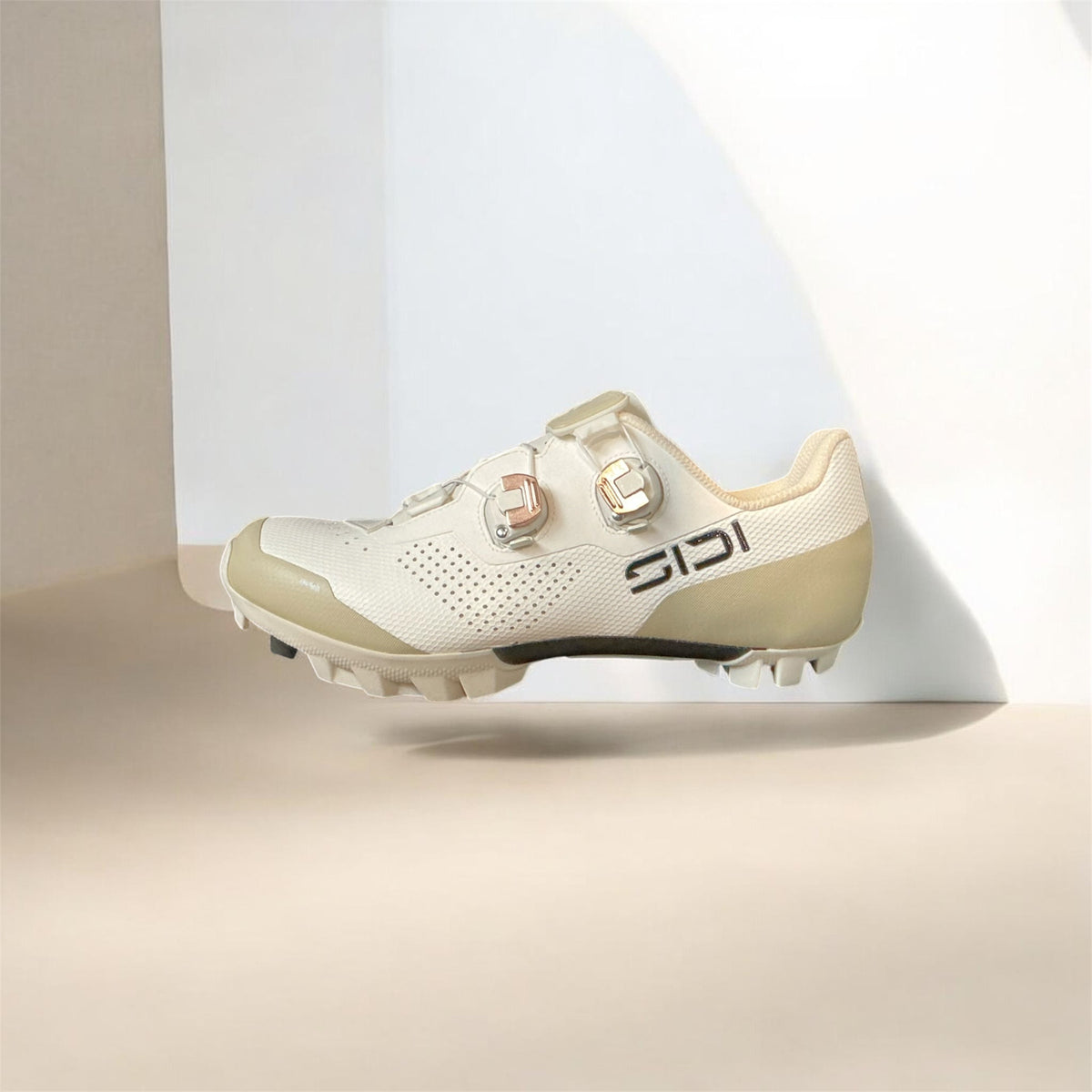 Chaussures VTT Sidi Dominator X Beige/Blanc Femme