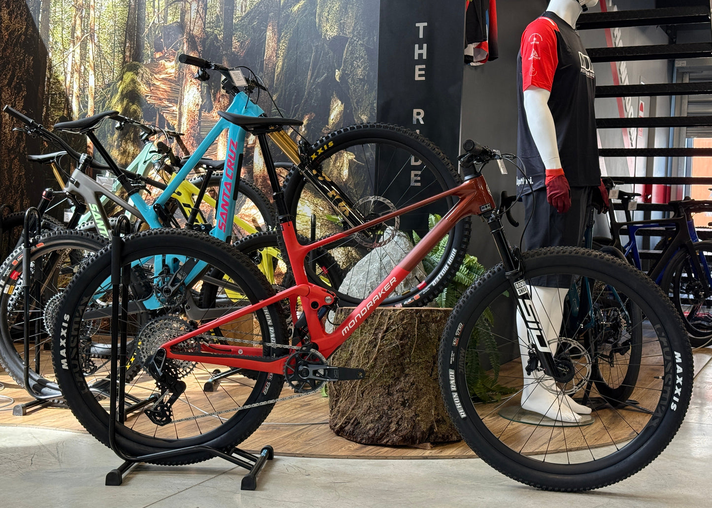 Mondraker F-Podium RR (No Flight Attendant) 26 Rouge
