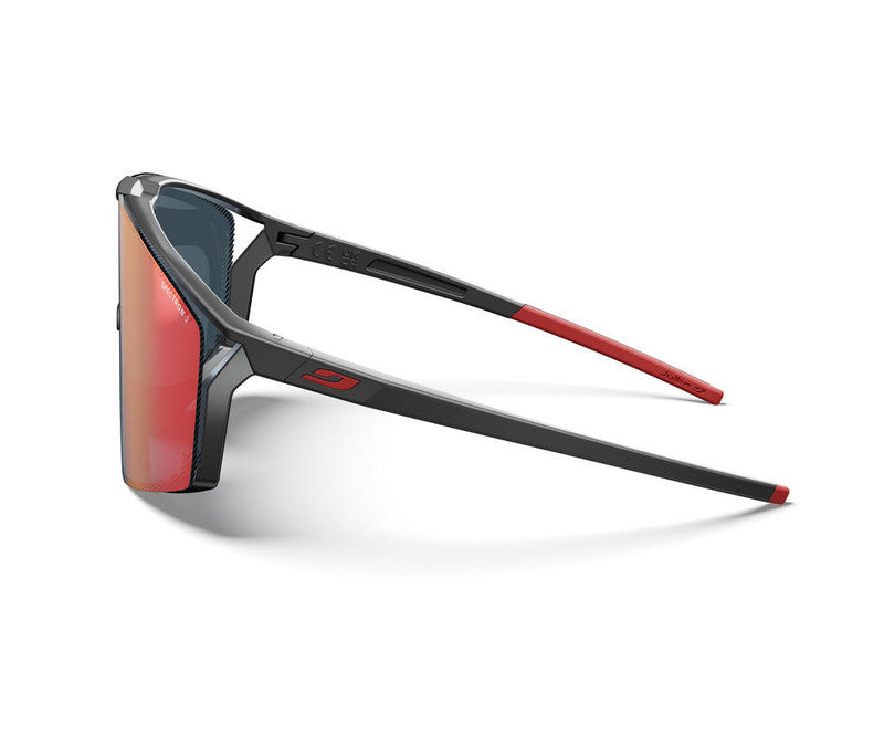Lunettes Julbo Edge Spectron 3 Rouge - Noir Mat