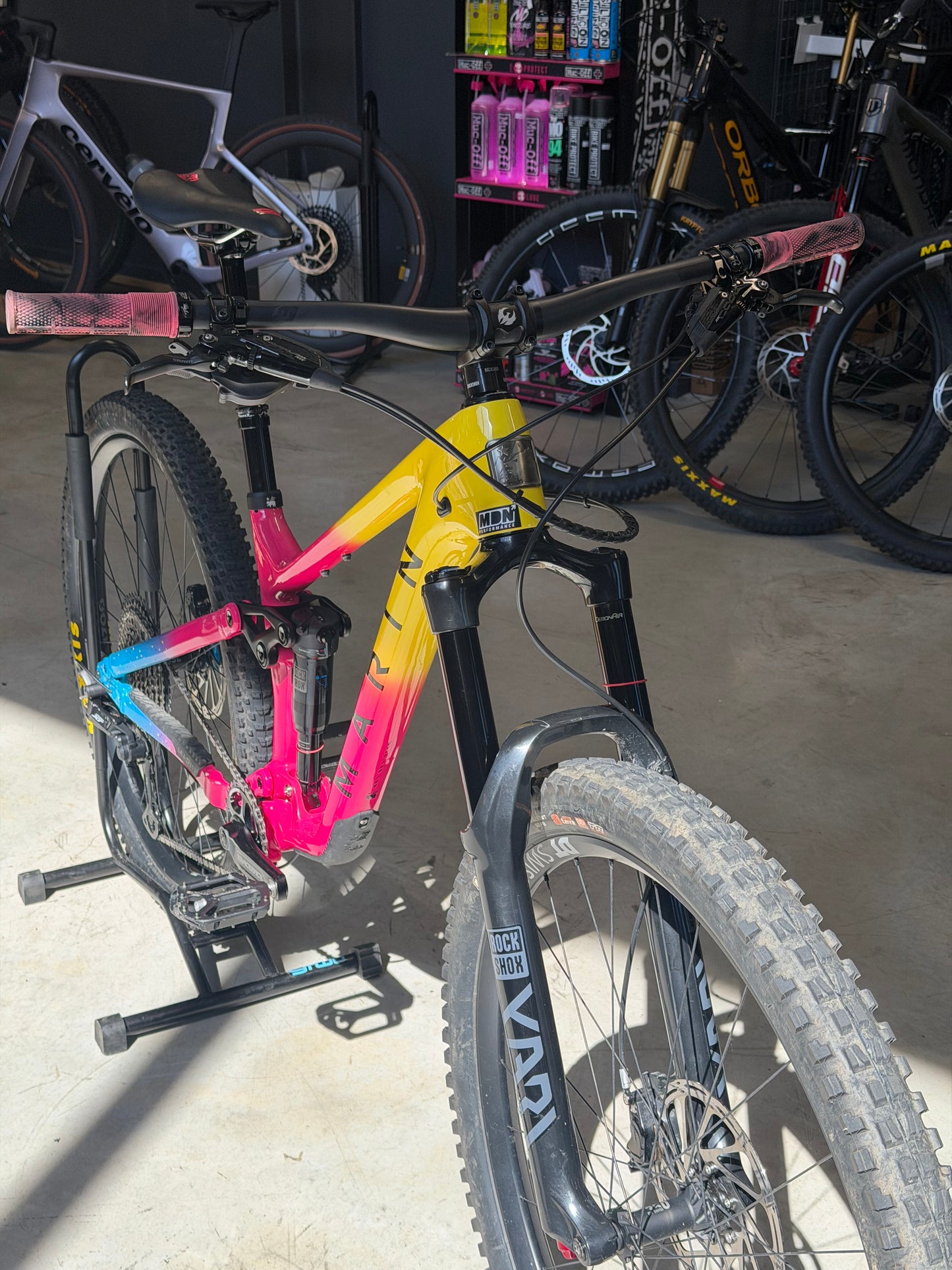 Marin BIKES alpine trail fun