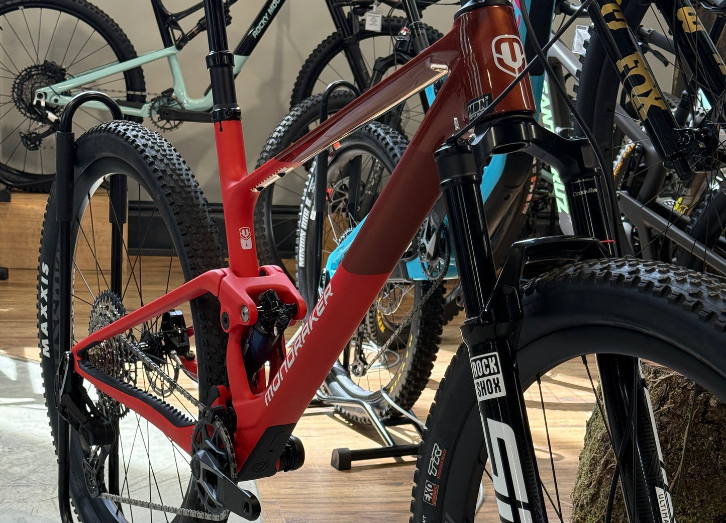 Mondraker F-Podium RR (No Flight Attendant) 26 Rouge