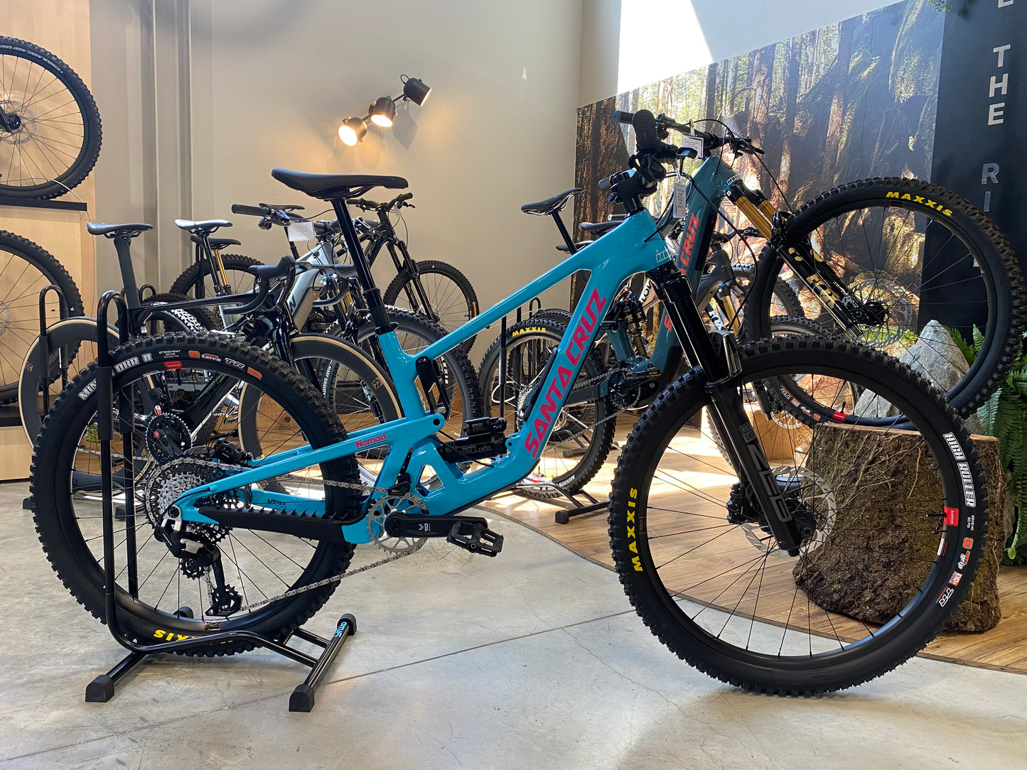 Santa Cruz NOMAD 90 26 Aqua Blue