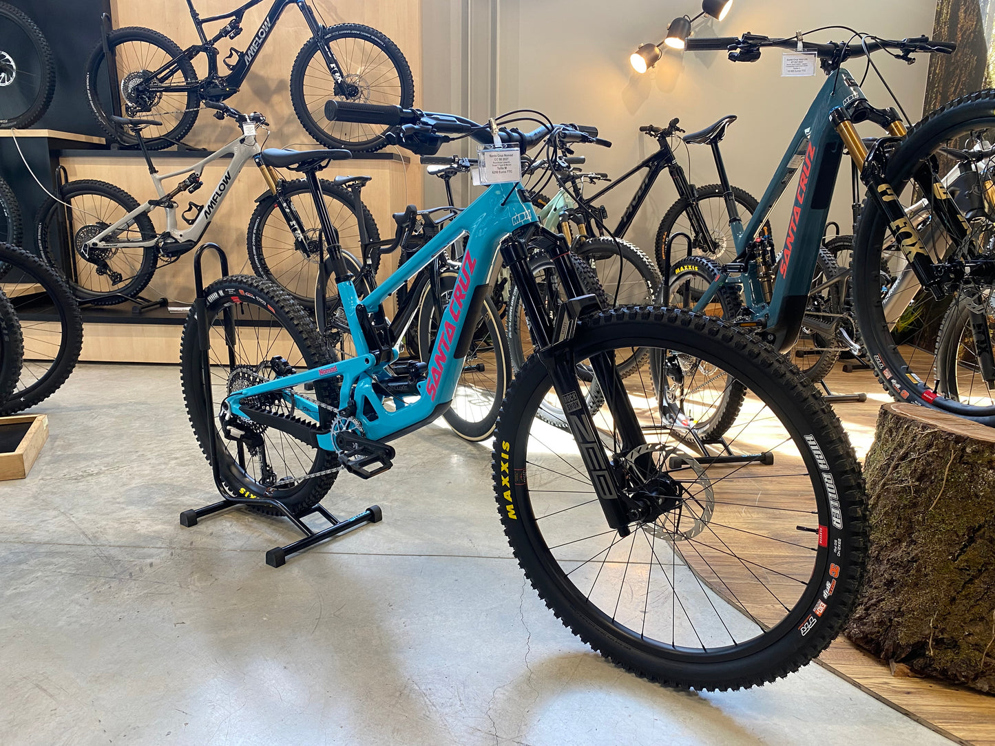 Santa Cruz NOMAD 90 26 Aqua Blue