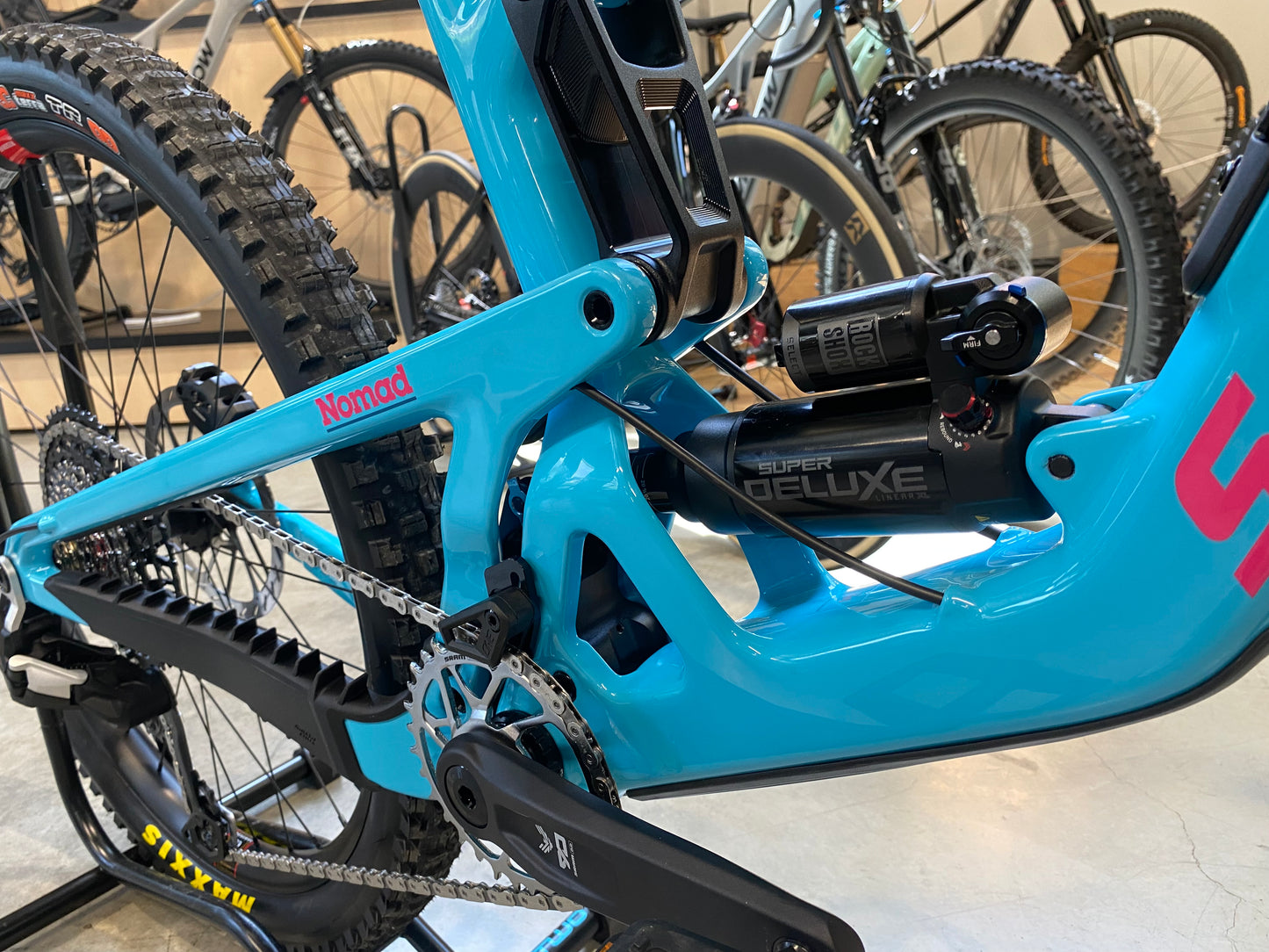 Santa Cruz NOMAD 90 26 Aqua Blue