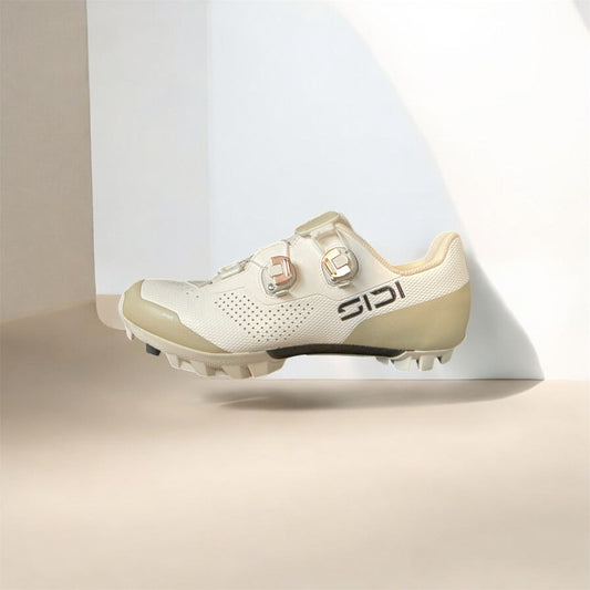 Chaussures VTT Sidi Dominator X Beige/Blanc Femme
